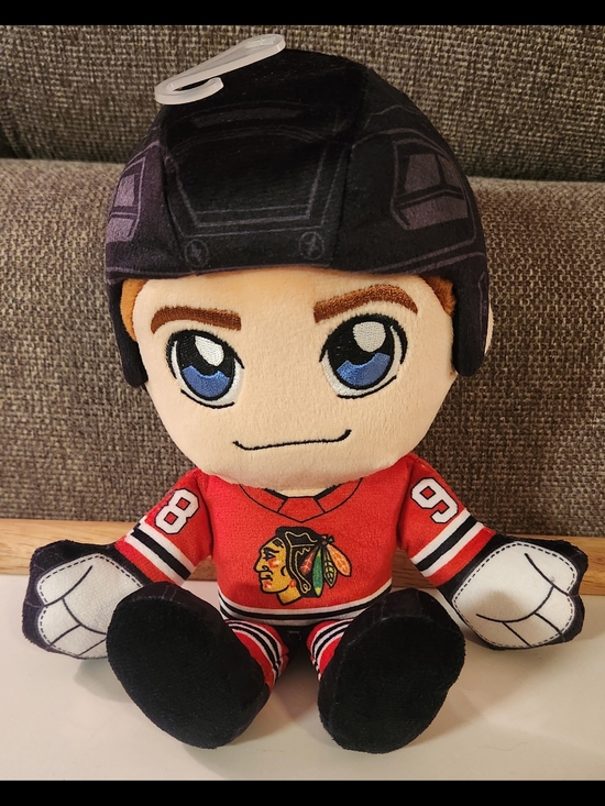 NHL Other - Connor Bedard Chicago Blackhawks Kuricha Plush Bleacher Creatures NHL 8"Toy NWOT